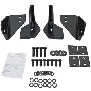 Spec D 3" Side Step Nerf Bars (Polished, 2pc): Jeep Grand Cherokee 1999 - 2004