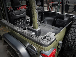aFe Terra Guard Tub Rail Covers (F&R): Jeep Wrangler JL 2018-2026 2-Door