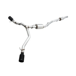 AWE Tread Edition Cat-Back Exhaust (Black Tips, Dual Exit): Jeep Gladiator 3.6L V6 2020 - 2025