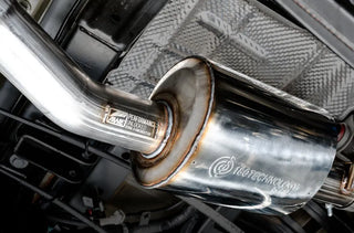 AWE Tread Edition Cat-Back Exhaust (Black Tips, Dual Exit): Jeep Gladiator 3.6L V6 2020 - 2025