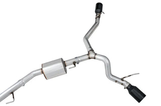 AWE Tread Edition Cat-Back Exhaust (Black Tips, Dual Exit): Jeep Gladiator 3.6L V6 2020 - 2025