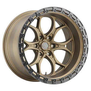 Weld Ledge / Satin Bronze / Satin Black Ring | 17x9 | 6x139.7 | +0mm Offset
