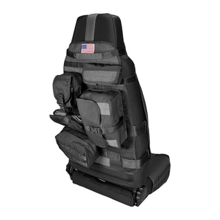 Rugged Ridge Front Cargo Seat Cover Black (FRONT): Fits Jeep 1976-2026
