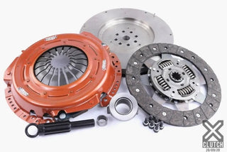 XCLUTCH Stage 1 Single Sprung Organic Clutch Kit Including Flywheel: Jeep Wrangler JK 2012-2018 3.6L (F&R)