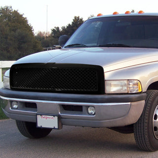 Spec D Mesh Grille (Glossy Black): Dodge Ram 1994 - 2002