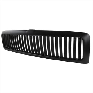 Spec D Matte Black Vertical Grille: Dodge Ram 1994 - 2002