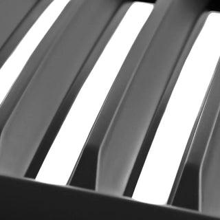 Spec D Matte Black Vertical Grille: Dodge Ram 1994 - 2002