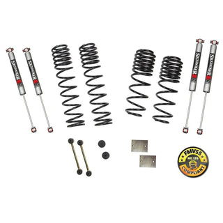 Skyjacker Long Travel 2 Stage 1in-1.5in Coil System: Jeep Wrangler JL 2018-2023 2.0L/3.6L Non-Rubicon