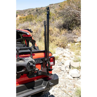 Rampage Offroad Jack Mount: Jeep Wrangler JL 2007-2019 w/ Locking Pin - Black