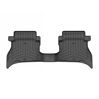 WeatherTech FloorLiner HP Rear Black (REAR): Jeep Wrangler 4xe 2021-2025 2.0L Turbo