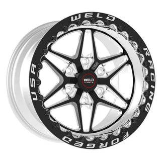 Weld S81 / Black | 17x10 | 5x115 | -8mm - Beadlock