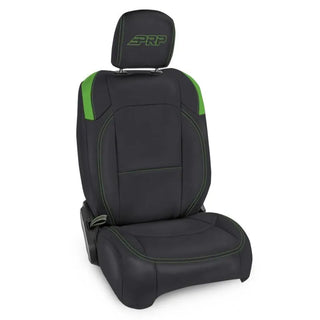PRP Seats Pocket Back Front Seat Covers (PAIR): Jeep Wrangler JL 2018-2024 3.6L/6.4L