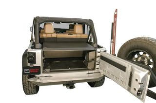 Tuffy Deluxe Cargo Enclosure (REAR): Jeep Wrangler JK 2011-2018
