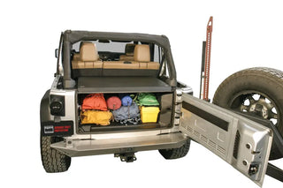 Tuffy Deluxe Cargo Enclosure (REAR): Jeep Wrangler JK 2011-2018
