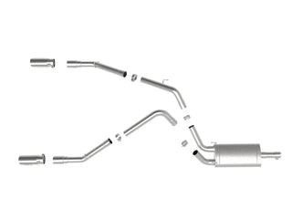 aFe Apollo GT 3" 409 SS Cat-Back Exhaust System Polished Tips (REAR): Dodge / RAM 1500 2009-2024 5.7L HEMI