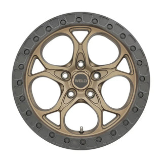 Weld W106 Ledge / Satin Bronze / Black Ring | 20x10 | 6x139.7 | -18mm Offset