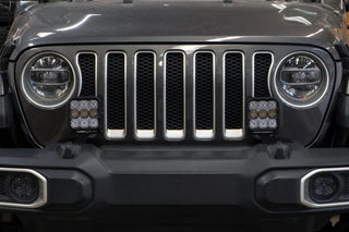 Diode Dynamics SS5 CrossLink Bumper Lightbar Kit Pro Yellow Combo (F&R): Jeep Wrangler JL 2018-26 / Gladiator JT 20-24