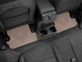 WeatherTech Rear All-Weather Floor Mats Tan (REAR): Jeep Wrangler JL 2018-2026 2 Door