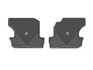 WeatherTech Rear All-Weather Floor Mats Black (REAR): Jeep Wrangler JL 2018-2026 2 Door