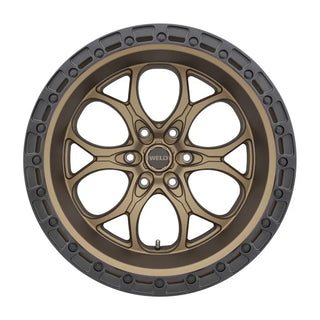 Weld Ledge / Satin Bronze / Satin Black Ring | 20x10 | 5x127 | -18mm Offset