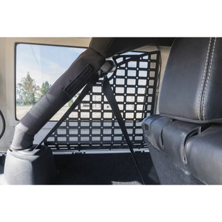 DV8 Offroad 4-Door Pocketed Rear Window Molle Panels (REAR): Jeep Wrangler JK 2007-2018 3.8L/3.6L