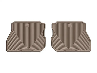 WeatherTech Rear All-Weather Floor Mats (REAR): Jeep Wrangler Unlimited JL 2018-2026 - Tan