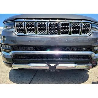 Sto N Sho Quick Release Front License Plate Bracket: Jeep Wagoneer (Without Towing Package) 2022 - 2023
