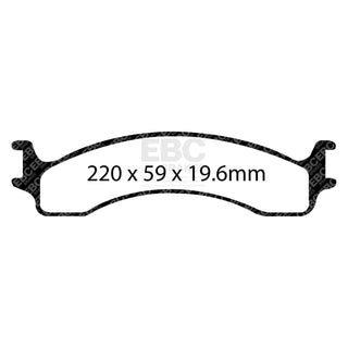 EBC S5 Brake Pads & Rotors Kit (FRONT): Dodge Ram 3500/Ram 2500 00-02 8.0L/5.9L Diesel/5.2L