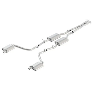 Borla ATAK Cat-Back Exhaust System (Reuses OEM Tips): Dodge Challenger 3.6L V6 2015 - 2023