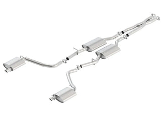 Borla ATAK Cat-Back Exhaust System (Reuses OEM Tips): Dodge Challenger 3.6L V6 2015 - 2023