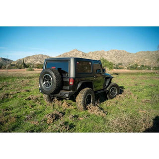 DV8 Offroad Mid-Width Rear Bumper (REAR): Jeep Wrangler JK 2007-2018 3.8L/3.6L V6