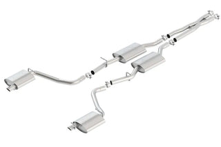 Borla ATAK Cat-Back Exhaust System (Reuses OEM Tips): Dodge Challenger 3.6L V6 2015 - 2023