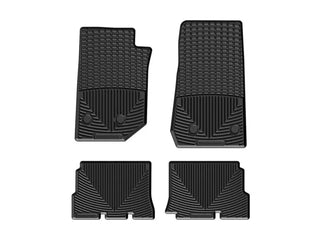 WeatherTech All-Weather Floor Mats Black (F&R): Jeep Wrangler Unlimited JK 2014-2018