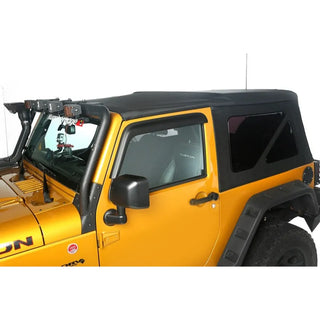 Rugged Ridge Sailcloth Soft Top Black Diamond (TOP): Jeep Wrangler JK 2010-2018 3.6L V6