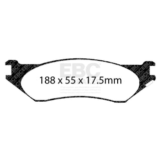 EBC S5 Brake Pad and Rotor Kit (REAR): Ram 1500 / 2500 / 3500 5.7L/5.9L/6.7L 2003 - 2008