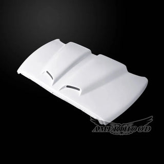 Amerihood WS6 Style Functional Ram Air Hood: Dodge Ram 2500 2003 - 2009