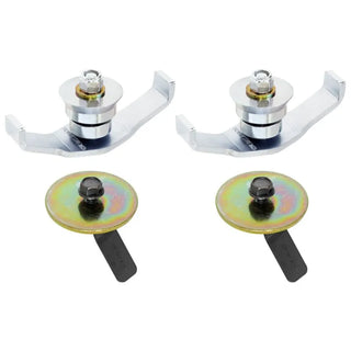RockJock JK Rear Coil Spring Retainer Kit Set: Jeep Wrangler 2007-2026 2.0L/3.6L V6