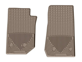 WeatherTech All-Weather Floor Mats Front Tan: Jeep Wrangler JK 2014-2018