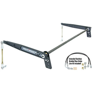 RockJock Antirock Rear Bolt-On Sway Bar Kit Forged Arms (REAR): Jeep Wrangler JK 2007-2018 3.6L/3.8L V6