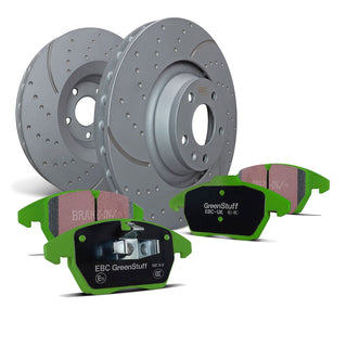 EBC S3 Brake Pads & Rotors Kit (FRONT): Ram 2500 / 3500 5.7L/6.4L/6.7L 2019 - 2026