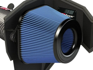 aFe Carbon Fiber Cold Air Intake w/ Pro 5R Filter: Dodge Challenger / Charger / Chrysler 300 6.4L (11-24)
