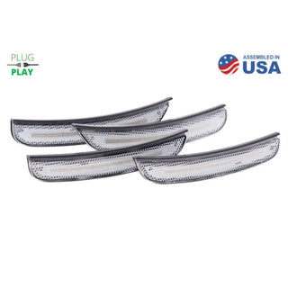 Diode Dynamics LED Sidemarkers Clear (set): Dodge Charger 2015-2023 3.6L/5.7L
