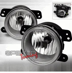 Spec D Tuning OE Style "Clear" Fog Lights: Chrysler 300C 2005-2010