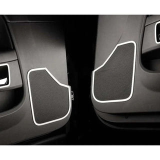American Car Craft Front Door Speaker Trim (Brushed or Polished): Dodge Challenger 2008 - 2014