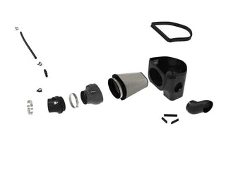 aFe Carbon Fiber Cold Air Intake (w/Pro DRY S Filter): Dodge Challenger 6.2L (18-23)