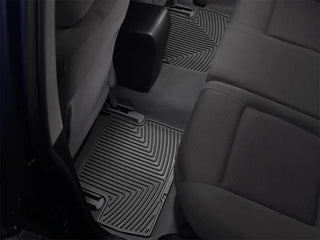 WeatherTech All-Weather Floor Mats 1st & 2nd Row Black (F&R): Jeep Wrangler YJ 1987-1995