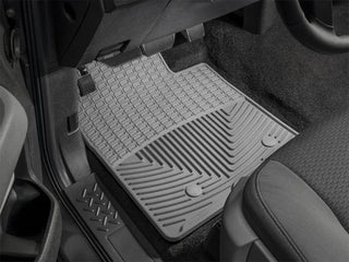 WeatherTech All-Weather Floor Mats 1st & 2nd Row Grey (F&R): Jeep Wrangler YJ 1987-1995