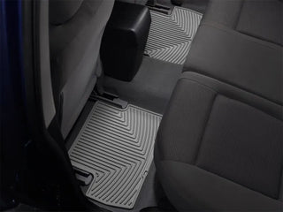 WeatherTech All-Weather Floor Mats 1st & 2nd Row Grey (F&R): Jeep Wrangler YJ 1987-1995