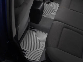 WeatherTech All-Weather Floor Mats 1st & 2nd Row Grey (F&R): Jeep Wrangler YJ 1987-1995