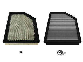 AFE Magnum FLOW Pro DRY S Air Filter: Jeep Grand Wagoneer 6.4L 392 2022 - 2024